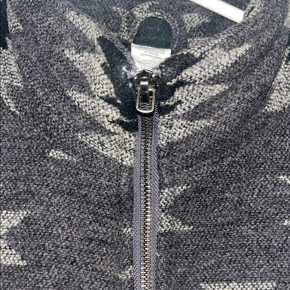 Cruel Girl Black and Gray Patterned Vest - Picture 4 of 7